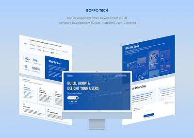 Boppo Tech design prototyping ui ux web wireframing