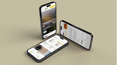 Agro business app design development website