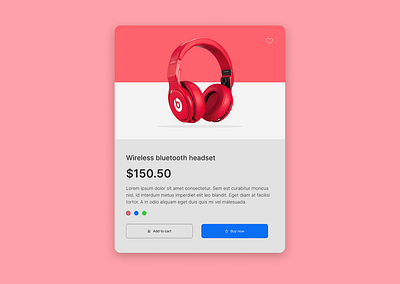 Product Card UI app dailyui design product ui ui ui design ux ux design website design