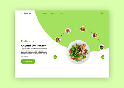 Food Web UI app dailyui design food web ui ui ui design ux ux design website design