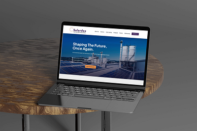 Landing Page: Solardex Energy information landing page solar panel website