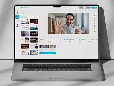 Digital Twin - AI Video Generator ai app branding dashboard generator tool ui ux video video editor