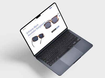 GLASSES E-COMMERCE WEBSITE branding e commerce ecommerce graphic design online shop ui website