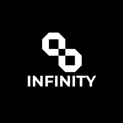 "Infinity" Logo Design ✨ branding design graphic design logo logo design typography vector