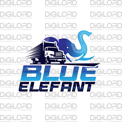 Blue Elefant - Logo Design logo