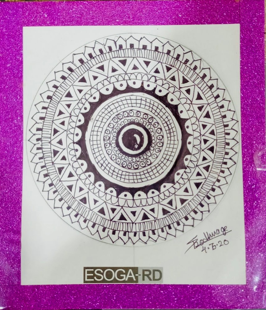 Mandala design illustration