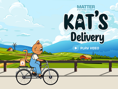 Kat's Delivery Service animation anime best advertisements best animation best animation companies best animation studios best animation videos best manga best motion graphics best motion studios best of dribbble cat animation character designs dribbble discover illuminz matter motions matter motions studio motion design studios motion graphics