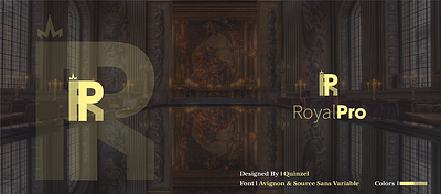 Royal Pro Logo graphic design logo