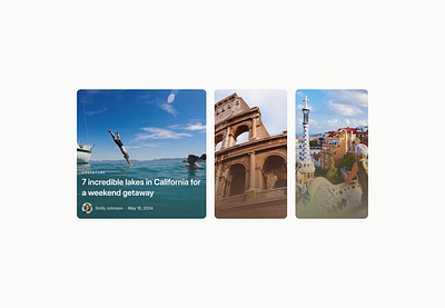 Hurriyet Seyahat: Slide Card 🛫 animation app branding card card design carousel design design system desktop logo slide slider ux uı