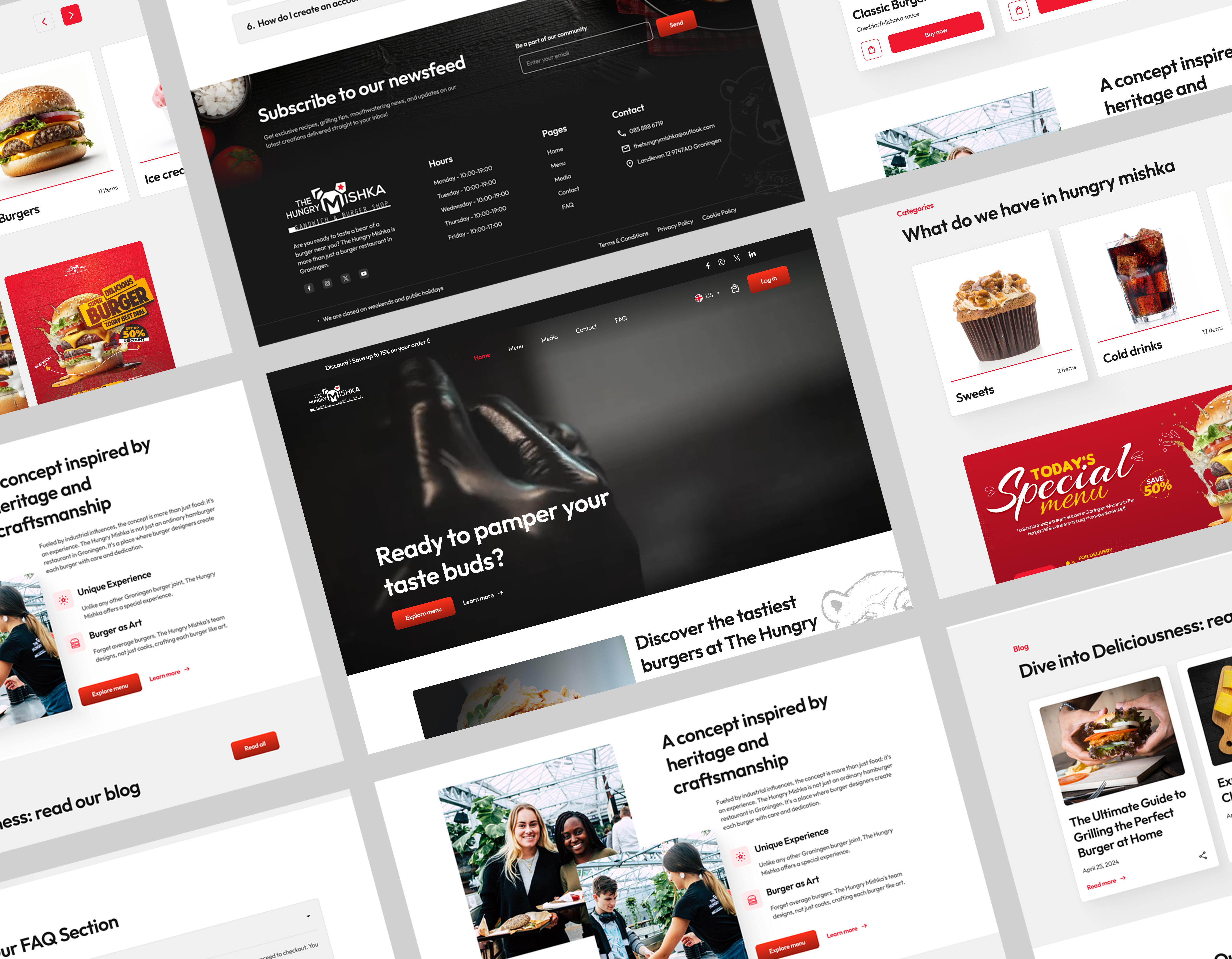 Example of Custom Website Design & Development