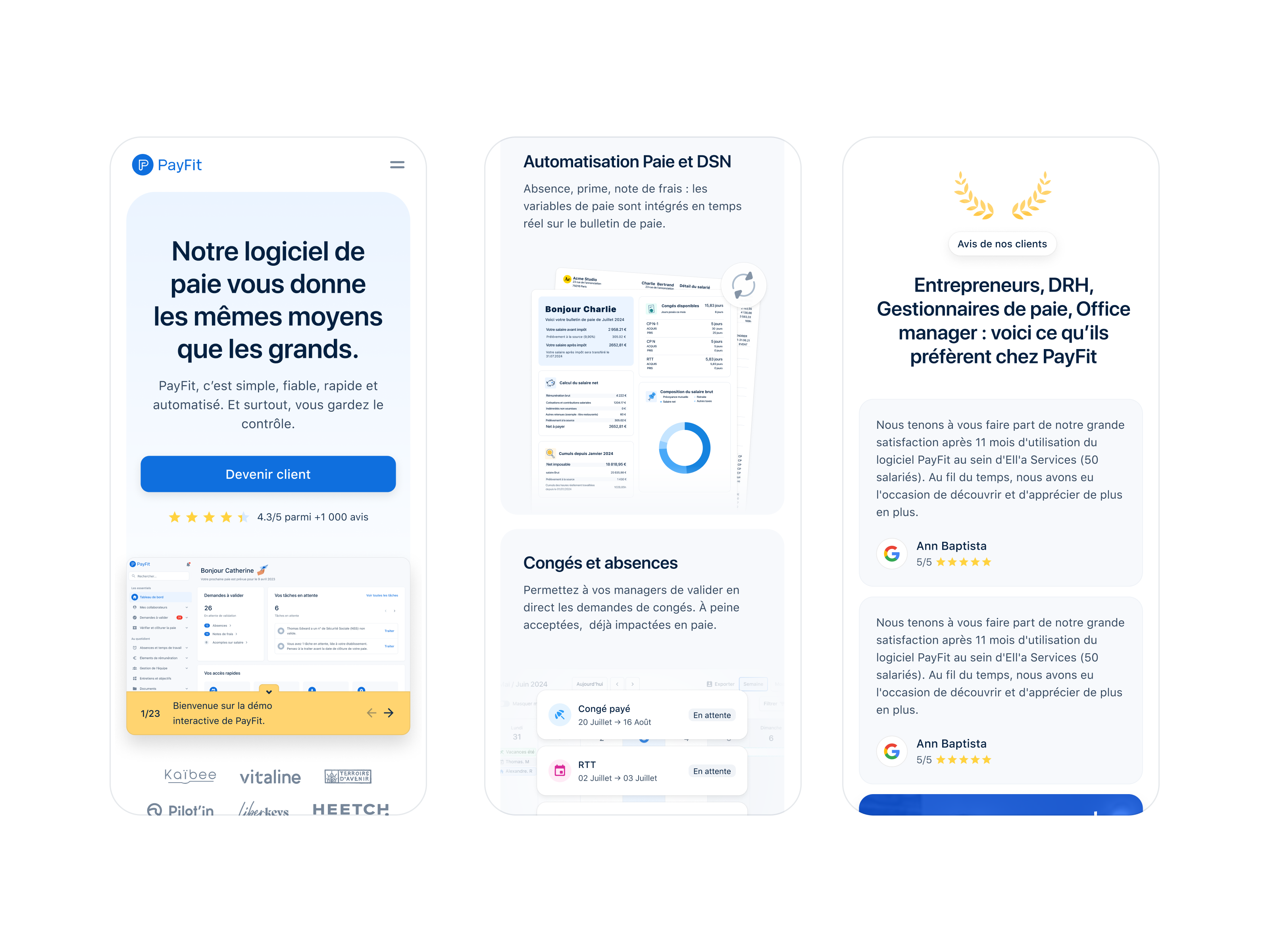 Example of Responsive new Homepage 📲