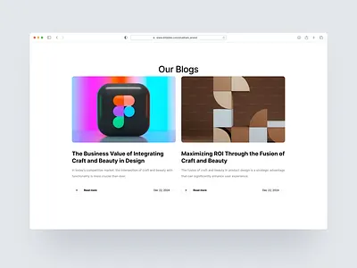 Minimalist Blog UI Design blogs branding design figma graphic design illustration minimal modern ui