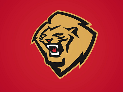 Lion Logo animated animation design football gif illustration lion logo sports