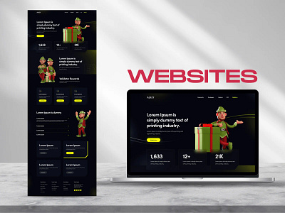 Website & UI/UX Design website uiux design