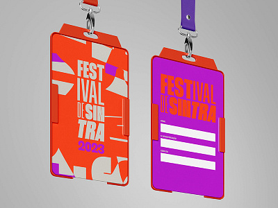 Festival de Sintra Identity banner branding canvas bag design download free freebie id card identity logo mockup mockups psd template typography