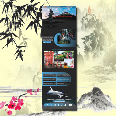 Japanese travel websites branding design graphic design japanese marketing socialmedia travek ui web