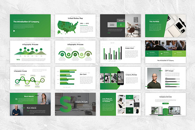 Elco - Multipurpose Business PowerPoint Template branding business design graphic design powerpoint presentation