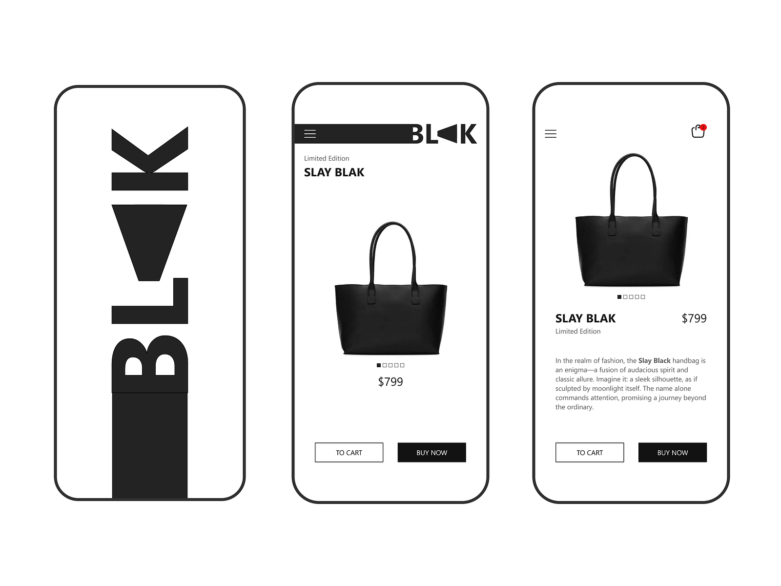 Luxury Handbag and Accessories App Design by Usercible on Dribbble
