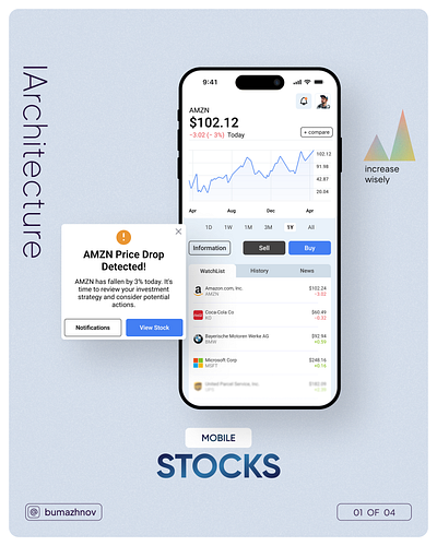 Stocks UI/UX appdesign ia information architecture stocks stocks design swiftui ui uikit uiux userflow ux ux problem мобильный дизайн приложение дизайн