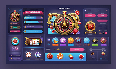 Casino dashboard Design casino dashboard design casino games dashboard design design ecommerce store ecommerce website figma layout ui design ui ux web design website design website templates