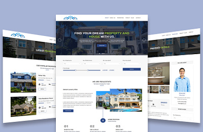 Luxury Villa - Real Estate WP Theme animation branding graphic design logo psd responsive design seo ui ux web design wordpress