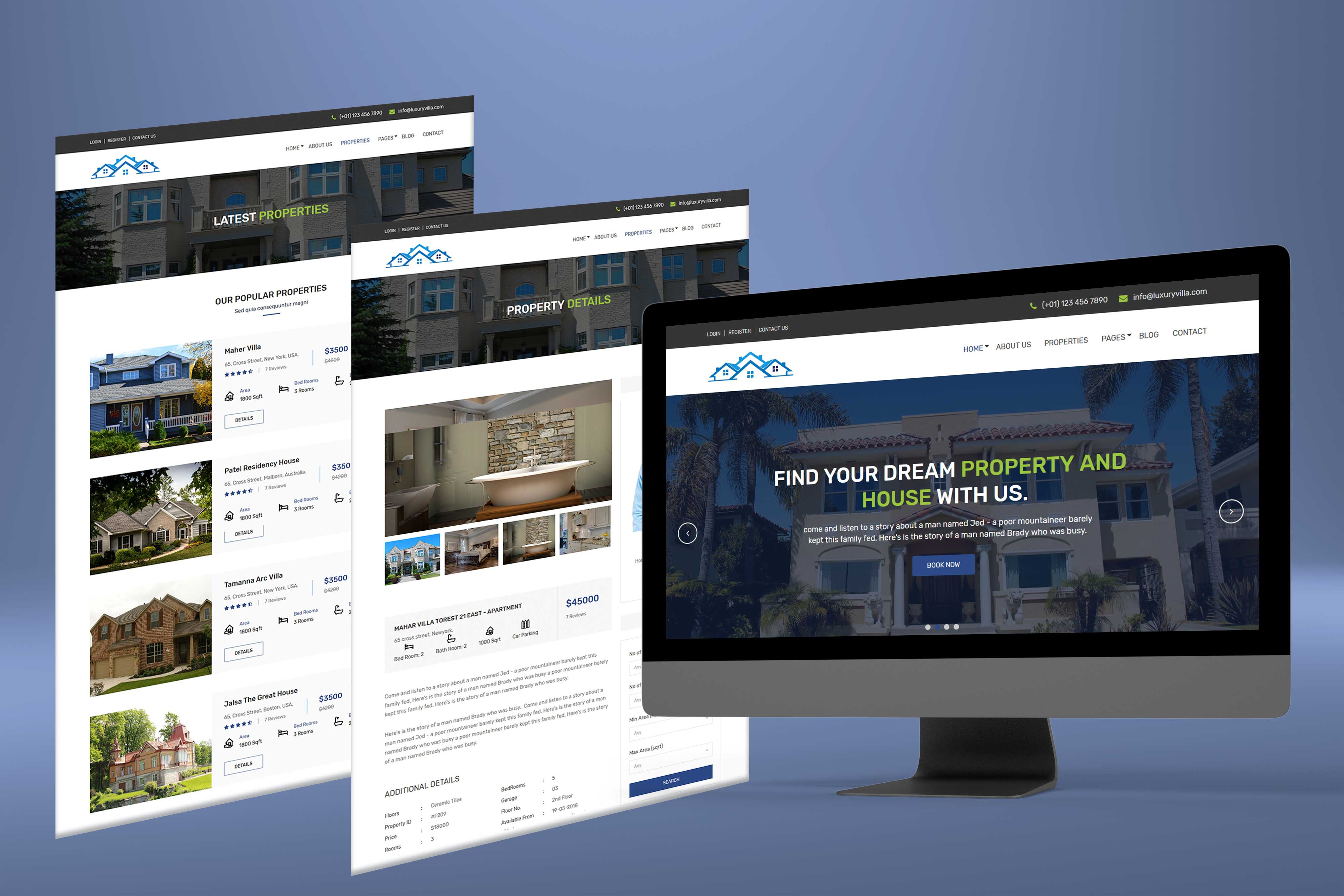 Example of Creative Beautiful Website Design