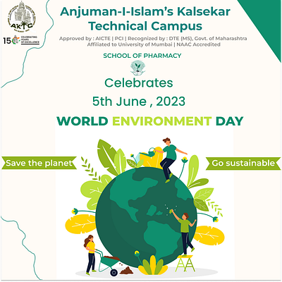 Flyer for World Environment Day branding graphic design