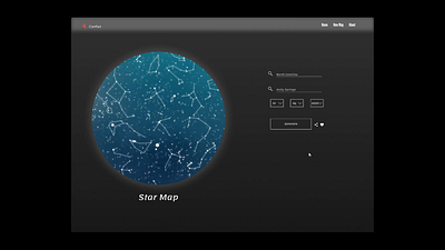 Daily UI #010 animation branding daily daily010 dailyui design designer figma framer graphic design illustration map prototype star star map ui user experince user interface ux uıx101