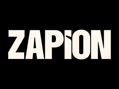 Logo Design For Zapion Design Agency brand identity branding design designagancy graphic design illustration logo logotype ui ux vector