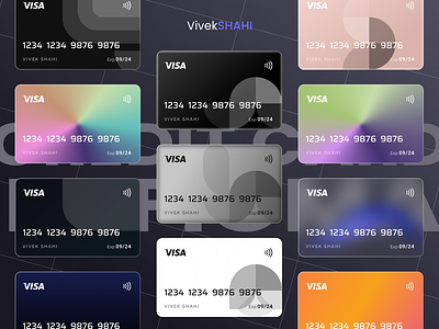 Credit Card Design in Figma card credit credit card design figma finance mastercard online payment vector visa visual design