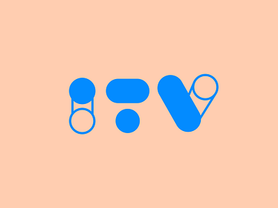 BTV // Wordmark Exploration b blue branding colorful design graphic design innovation logo logotype startup t type v wordmark