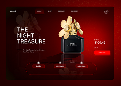 Luxury Perfume Website Design button webside design color change webside color change webside design creative webside design critive design home page home page design luxury perfume website new design perfume design perfume new website perfume website swipe swipe botten swipe button design ui ux