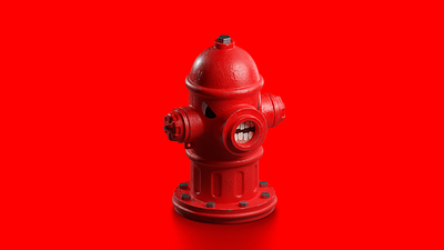 The Evil Hydrant 3d 3dischill 3dmodel bestblendercourse blender blender community illustration painter red substance