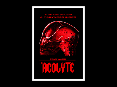 The Acolyte Poster design graphic design poster poster design starwars