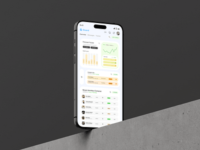 Guard™ - Security Mobile android app mobile app product design ui uiux