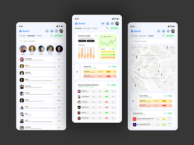 Guard™ - Security Mobile android app mobile app product design ui uiux