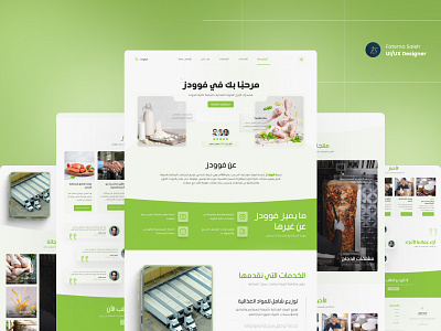 Foods Wholesale World chicken design desktop food landing page ui ux web website wholesaler