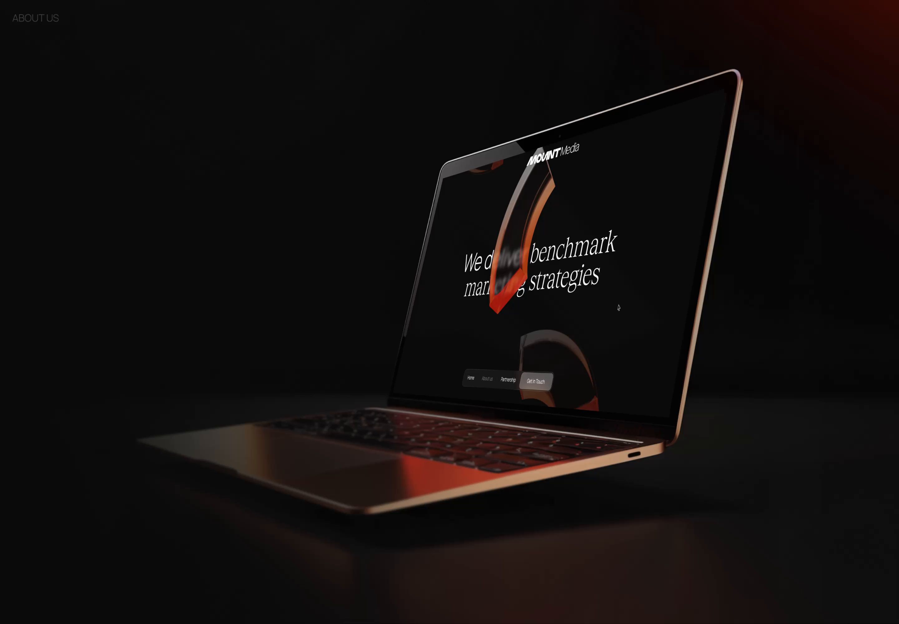 Example of Company Website. Design And Development