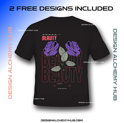 Beauty T-shirt Design 3d animation branding design design inspiration designing graphic design logo shirt tshirt tshirt design ui