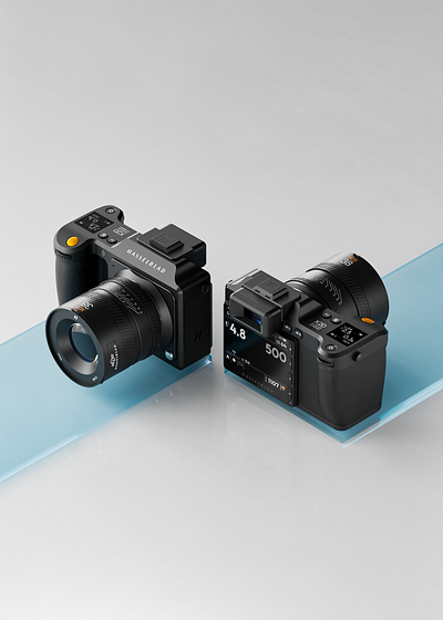 Hasselblad Camera 3D viz 3d