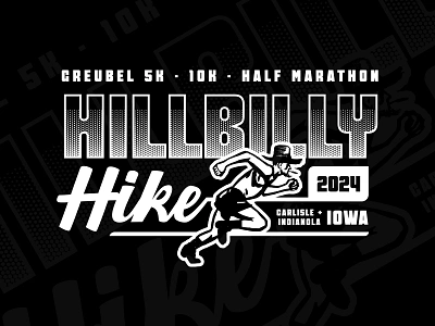 Marathon T-Shirt Design 10k 5k hike hiking hillbilly iowa marathon marathon design marathon t shirt race race design race t shirt