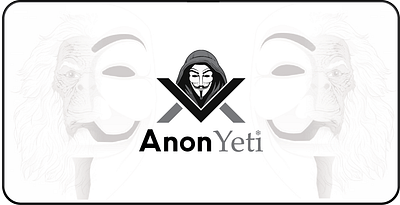 ANON YETI LOGO graphic design logo