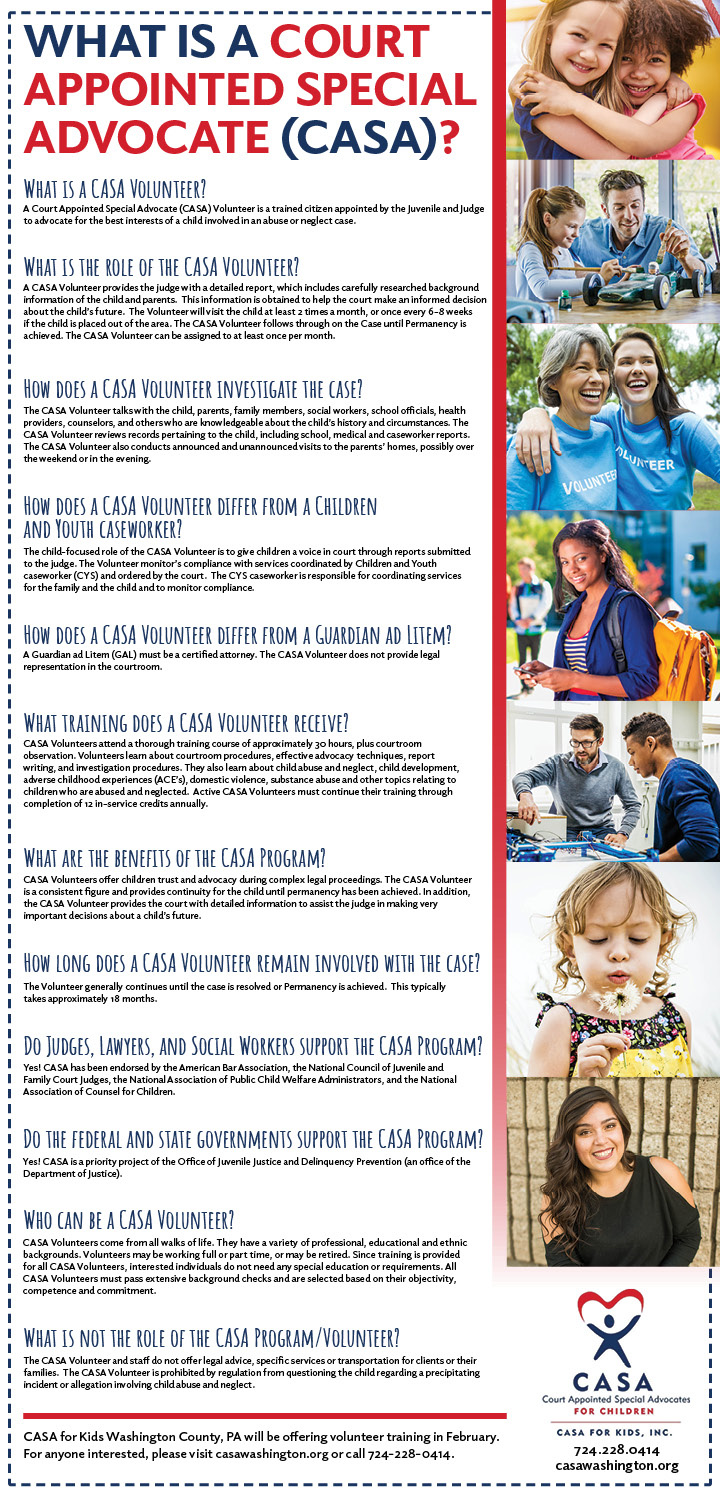 Casa for Kids - What's is a Court Appointed Special Advocate branding design graphic design print typography visual identity