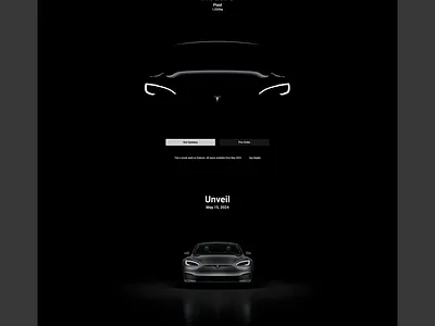 Tesla Model S Plaid Presentation Design tesla simple ui present