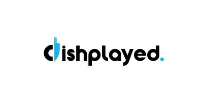 Dishplayed logo concept branding graphic design logo