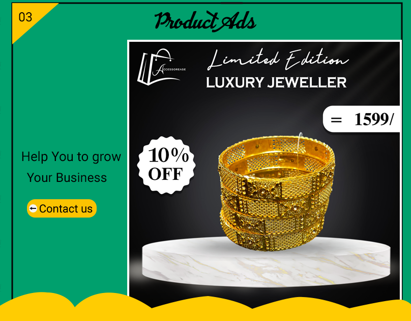 Accessories Products Ads design accessories adobe illustrator adobe photoshop ads design graphic design illustration product ads social media post