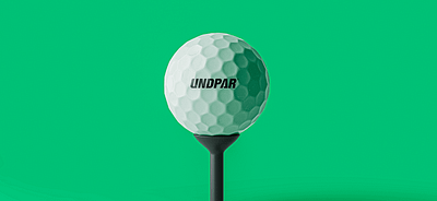 Undpar aesthetic brand brand identity branding golf golf branding golf visual identity sport visual identity