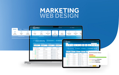 ALMobile Marketing Website marketing marketing website ui ux website design