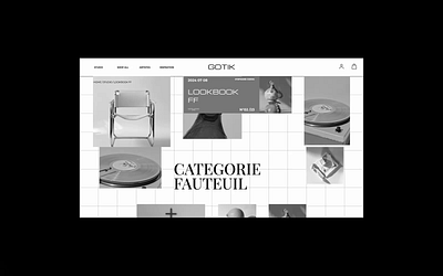 Lookbook FF Page animation design graphic design interaction interface ui user ux web website