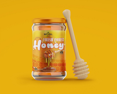Natural Honey Branding brandbuilding branding design graphic design graphicdesigner honeybranding